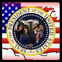 President Obama 2012 Re-election wall clocks