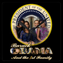 President Obama 2012 Re-election wall clocks