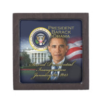 President Obama 2nd Inauguration Premium Keepsake Boxes