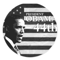 president Obama 44 gs stickers by Politicall president Obama 44 gs stickers
