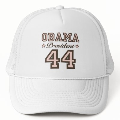 President Obama 44 Hat by DemocraticTeesGifts