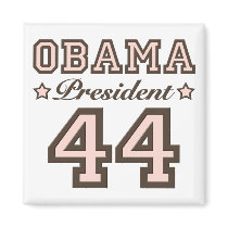 President Obama 44 Magnet