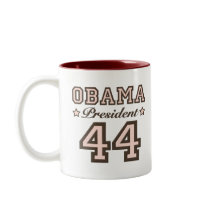 President Obama 44 Mug