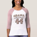President Obama 44 Raglan T shirt by DemocraticTeesGifts President Obama 44 Raglan T shirt