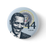 President Obama 44th President buttons