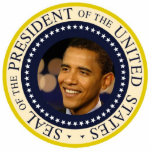 President Obama Acrylic Photo Keychain
