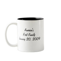President Obama America's First Family Coffee Mugs