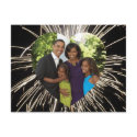 President Obama America's First Family Photo postcards