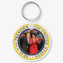 President Obama and First Lady Michelle keychains by obama_inauguration President Obama and First Lady Michelle keychains