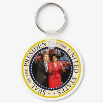 President Obama and First Lady Michelle keychains