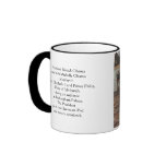 PRESIDENT OBAMA AND MICHELLE WITH QUEEN ELIZABETH COFFEE MUG