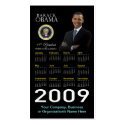 President Obama - Business Card Pocket Calendar profilecard