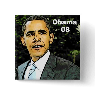 President Obama Pinback button