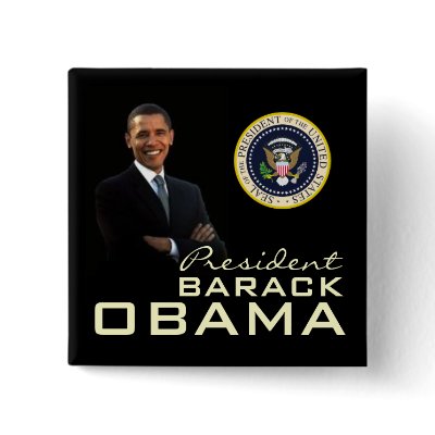 President Obama Pinback button