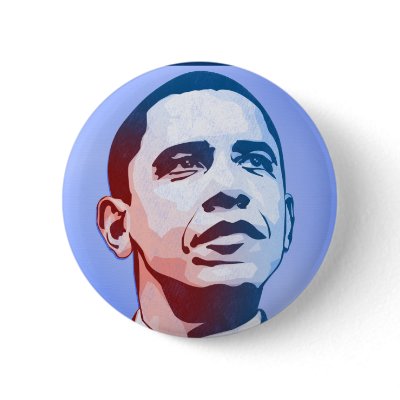 President Obama, Change is Now Button