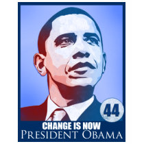 President Obama, Change is Now T-Shirt