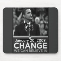 President Obama Change Keepsakes mousepads by Obama_Keepsakes President Obama Change Keepsakes mousepads