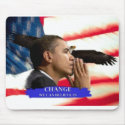 President Obama CHANGE mousepads by obama_inauguration President Obama CHANGE mousepads