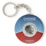 President Obama CHANGE WE CAN BELIEVE IN Key Chains