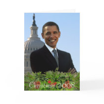 President Obama Collectibles Christmas 2008 cards by obama_inauguration President Obama Collectibles Christmas 2008 cards