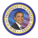 President Obama Collectibles Large 3" Magnet