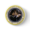 President Obama Commemorative Button