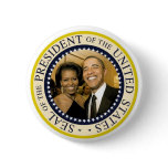 President Obama Commemorative Button