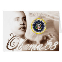 President Obama  Commemorative Inauguration Gifts Greeting Cards