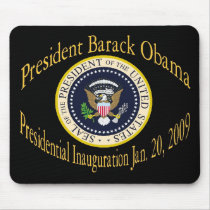 President Obama Commemorative Inauguration mousepads by obama_inauguration President Obama Commemorative Inauguration mousepads