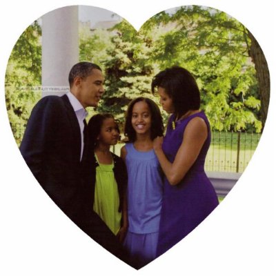 President Obama Commemorative Sculpture With Stand Photo Cutouts by Obama_Commemorative