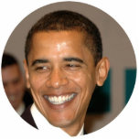President Obama Commemorative Sculpture with Stand