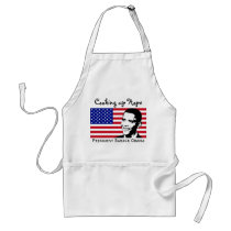 President Obama - Cooking up Hope aprons by colinbowman President Obama - Cooking up Hope aprons