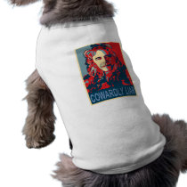 President Obama - Cowardly Liar Doggie Tshirt