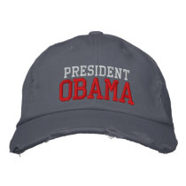 President Obama Embroidered Hat embroidered hats