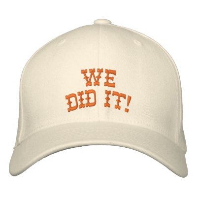 President Obama Embroidered Hat by WakadyWak