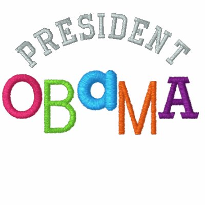 President Obama Embroidered Shirt by jamierushad