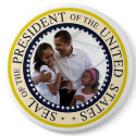 President Obama Father & Daughters buttons