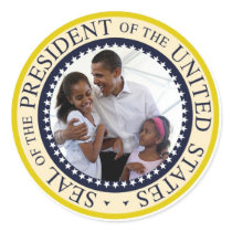 President Obama Father & Daughters stickers by obama_inauguration President Obama Father & Daughters stickers
