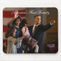 President Obama First Family Keepsakes mousepads by Obama_Keepsakes President Obama First Family Keepsakes mousepads