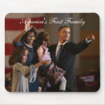 President Obama First Family Keepsakes Mouse Mats