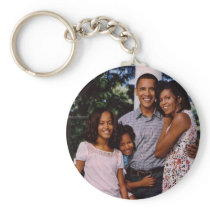 President Obama First Family Keychains