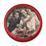 PRESIDENT OBAMA &amp; FIRST FAMILY MAGNET