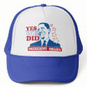 President Obama Hat by jamierushad President Obama Hat