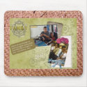 President Obama HIS STORY SCRAPBOOK mousepads