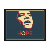 President Obama Hope Postcard - Customized by obama_inauguration President Obama Hope Postcard - Customized