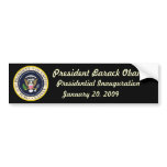 President Obama Inauguration Bumper Sticker