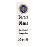 PRESIDENT OBAMA Inauguration Commemorative Business Card Template
