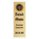 PRESIDENT OBAMA Inauguration Commemorative Business Card