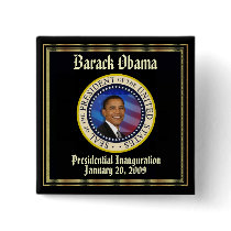 PRESIDENT OBAMA Inauguration Commemorative buttons