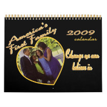 PRESIDENT OBAMA Inauguration Commemorative Calendar
